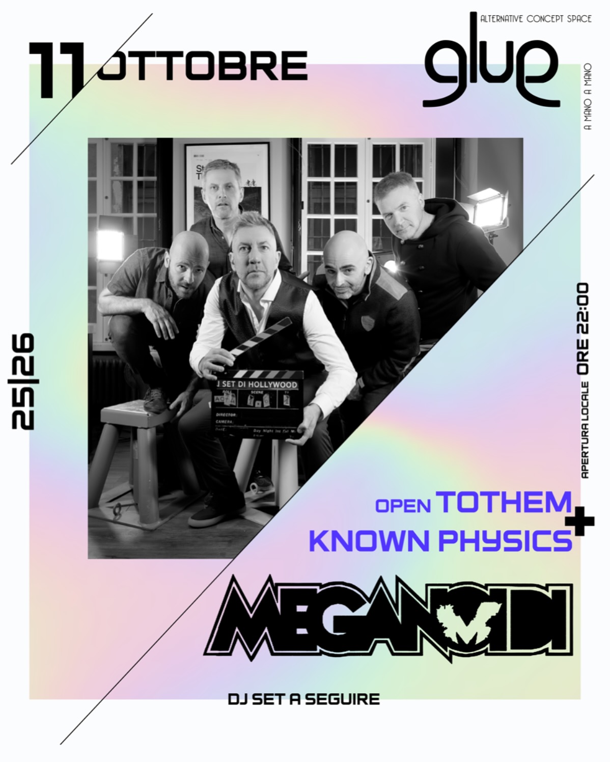 Live Firenze - Glue supporting MEGANOIDI