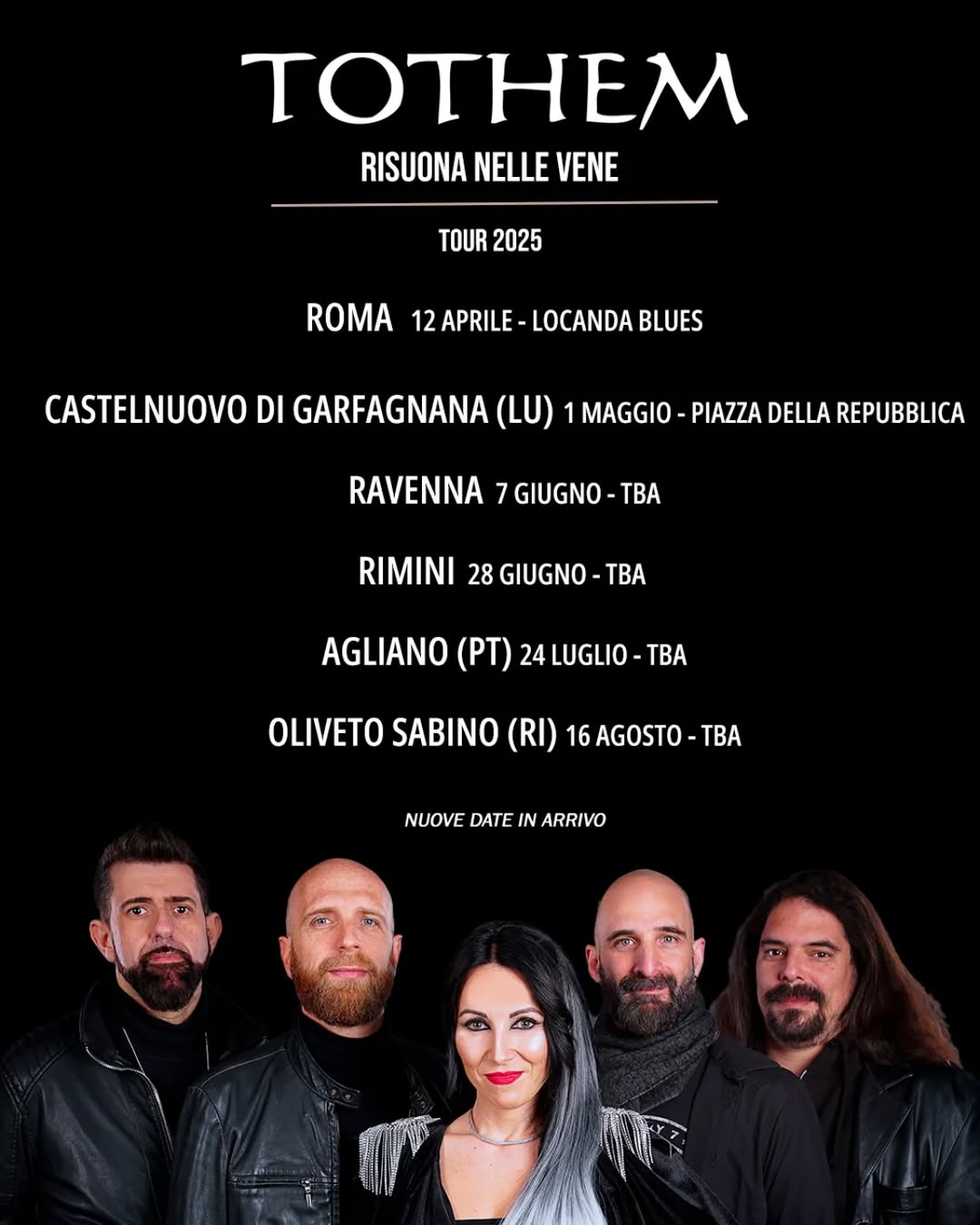 RISUONA NELLE VENE TOUR 2025